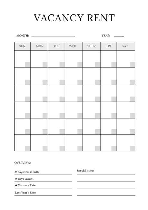 Rental Property Organizer | 25+ Page Landlord Kit