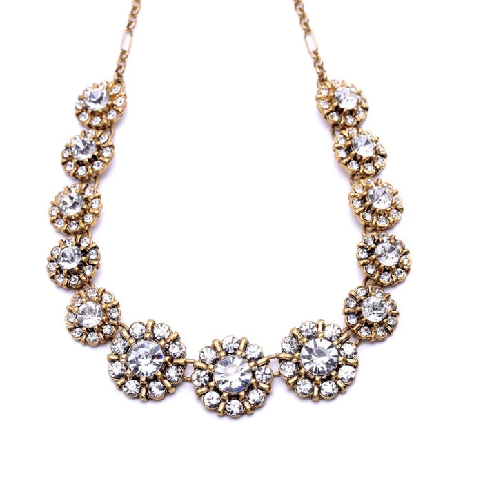 Brynn Graduated Crystal Statement Necklace