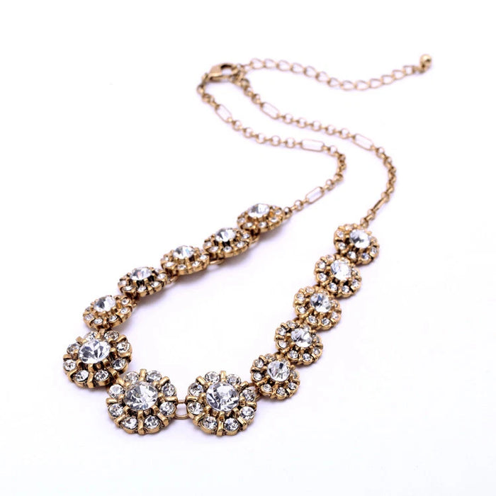 Brynn Graduated Crystal Statement Necklace