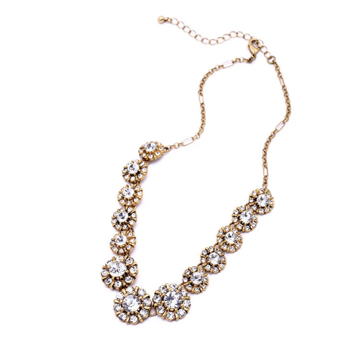 Brynn Graduated Crystal Statement Necklace