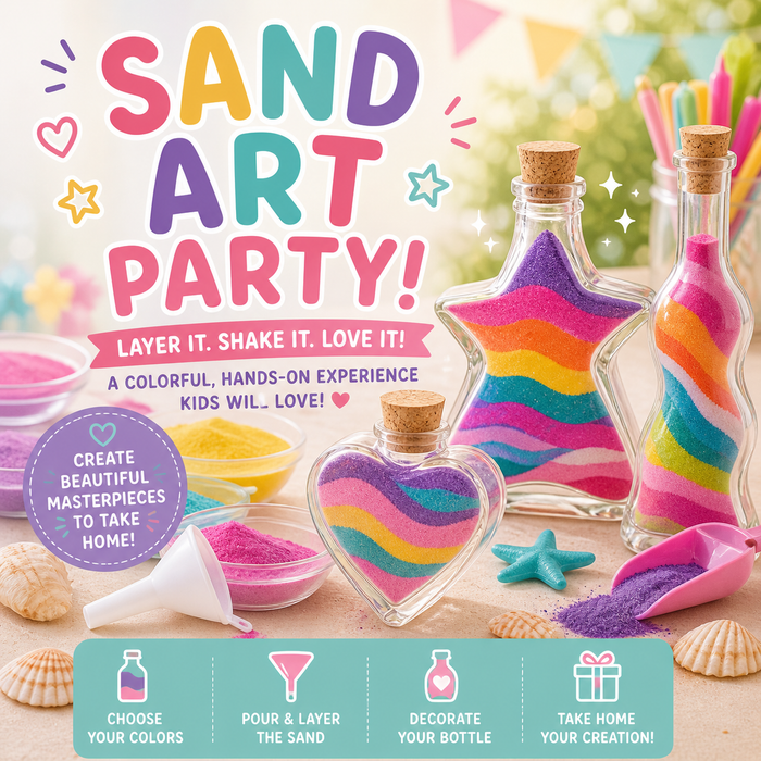 Sand Art Party Experience