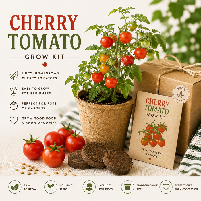 Cherry Tomato Grow Kit | Grow Your Own Tomatoes at Home