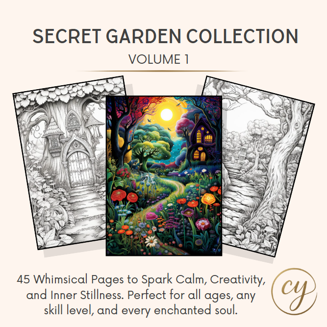 Secret Garden Coloring Collection – Volume One