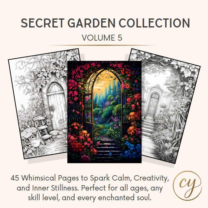 Secret Garden Coloring Collection – Volume Five