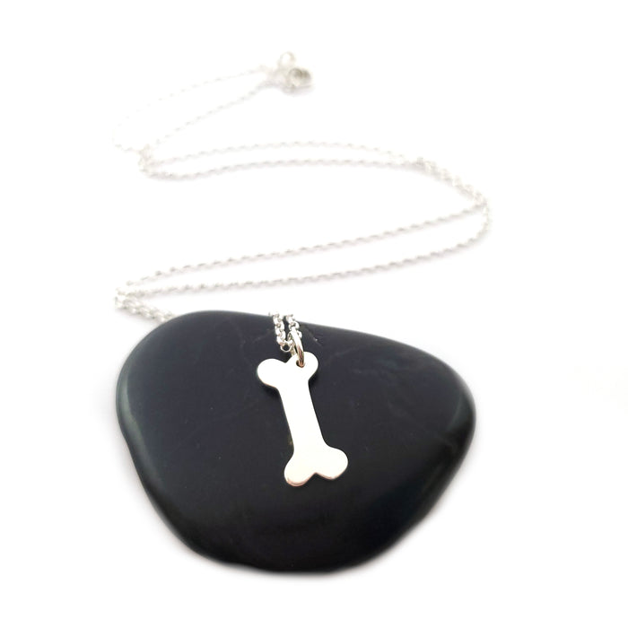 Bone Necklace - Sterling Silver Jewelry