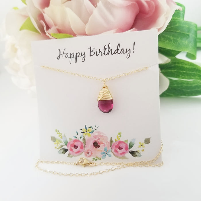 Add a Happy Birthday Card and Gift Wrapping