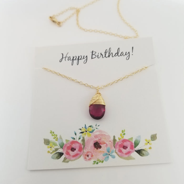 Add a Happy Birthday Card and Gift Wrapping