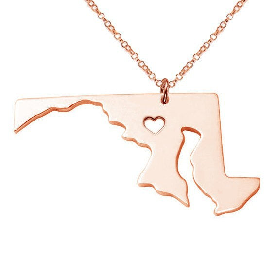 Maryland State Necklace