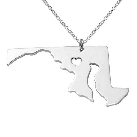 Maryland State Necklace