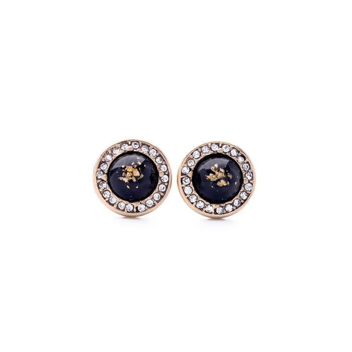 Claire Circle Stud Earrings