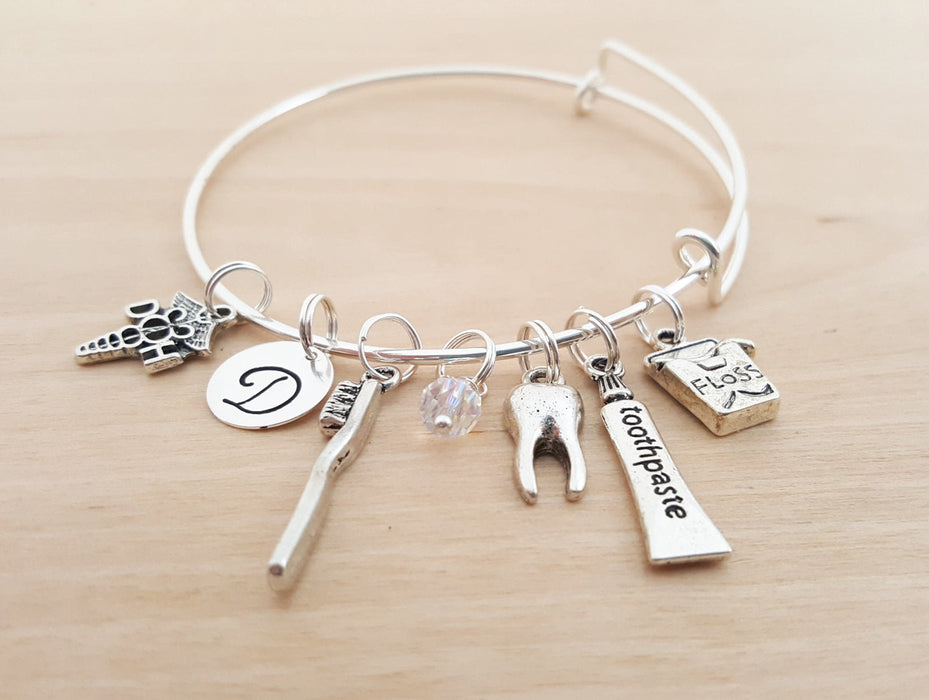 Dental Hygienist Personalized Bracelet