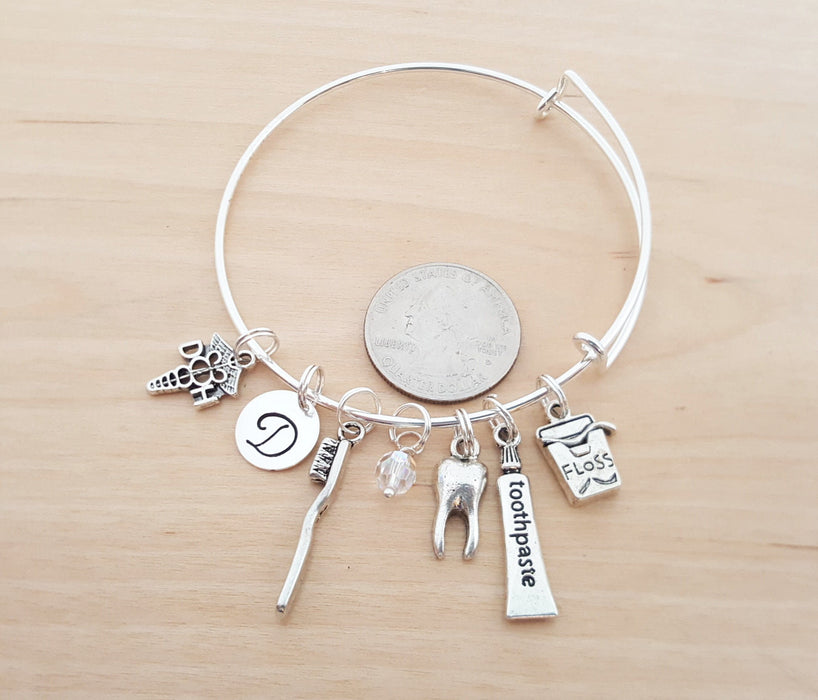 Dental Hygienist Personalized Bracelet